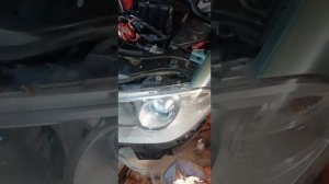 Снятие фары рено меган 2