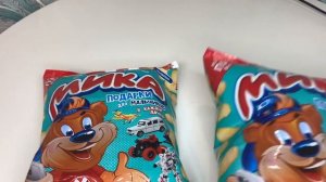 МИКА!!! РАСПАКОВКА КУКУРУЗНЫХ ПАЛОЧЕК С СЮРПРИЗОМ. САМЫЕ КРУТЫЕ ИГРУШКИ!!!