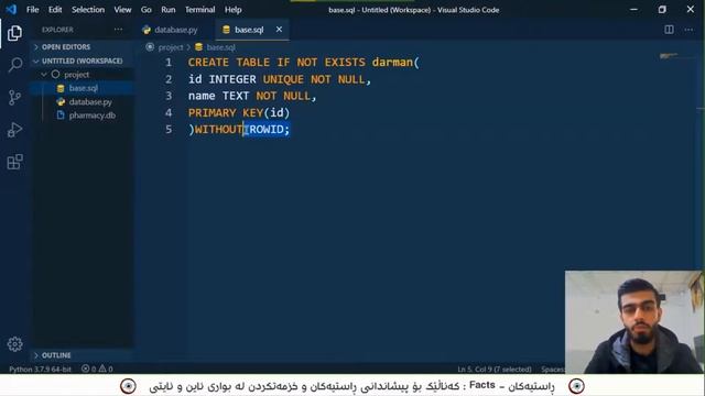 Python With SQLite3 Course #6 Diagram | Kurdish смотреть онлайн