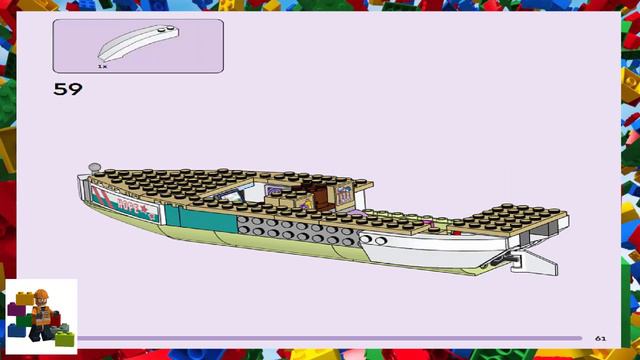 LEGO instructions - LEGO Friends - 41716 - Stephanie's Sailing Adventure смотреть онлайн