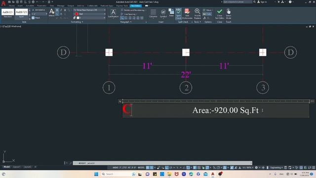 How to Create Column Layout Plan In Auto Cad смотреть онлайн