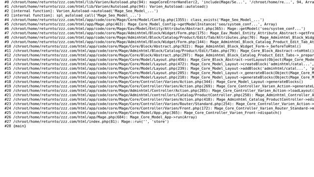 Magento: Autoload failed to open stream: No such file or directory after disabling extension смотреть онлайн