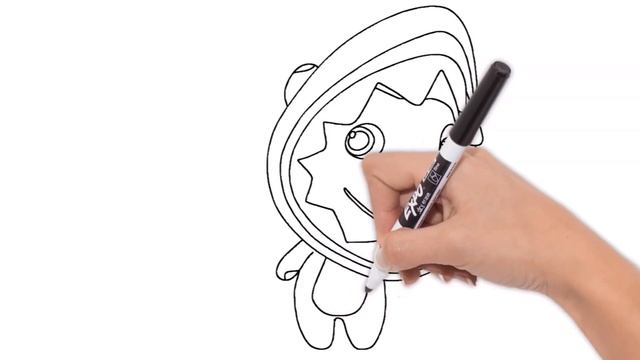 How to draw and color Talking Tom Gold Run - Shark Hank #TomGoldRun #SharkHank смотреть онлайн