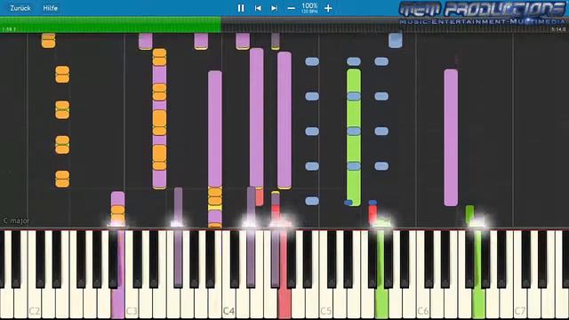 Keyboard / Piano Tutorial | Fancy - Flames of Love смотреть онлайн