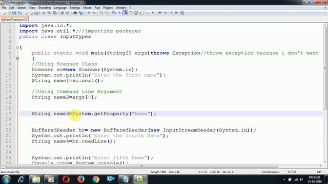 Different Ways of Reading Input Values in JAVA From Keyboard смотреть онлайн