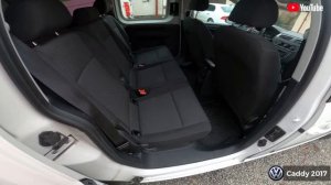 Volkswagen Caddy Rear Seats Removal // caddy 2017 MK4