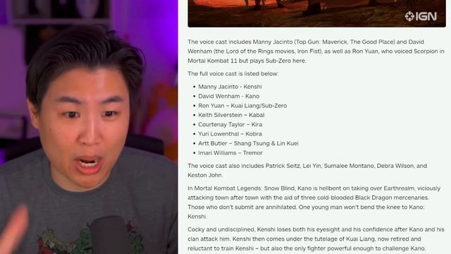 *NO ONE SAW THIS COMING!* NEW Mortal Kombat Movie CAST & PLOT Revealed!! смотреть онлайн