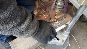 Чем просверлить рессору.