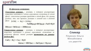 Анализ предметного дефицита по теме «Химические реакции». Плужник О.М.