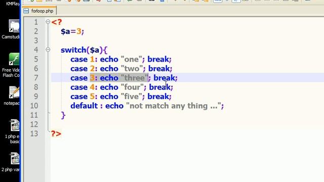 6 php switch do while thai ภาษาไทย смотреть онлайн