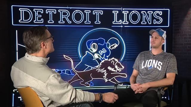 Jared Goff talks with Dan Miller about Lions playoff victory смотреть онлайн
