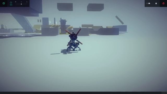 Besiege - Aerosani Breaks Castle!!!