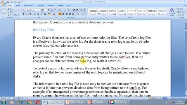 ORACLE UNIT 5 LECT 1 смотреть онлайн