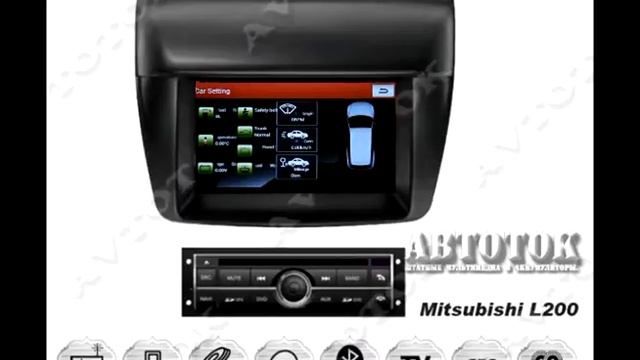 Штатные магнитолы Mitsubishi Pajero Sport/L200 Windows CE/Android смотреть онлайн