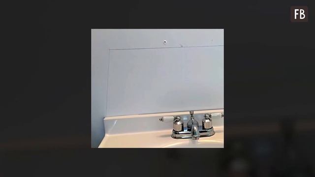 Сделала за умывальником из дешевых стекляшек красивую мозаику: очень просто! смотреть онлайн