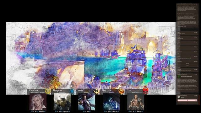 Campagne D&D 5e - Regalia Draconica (Ep.5) - Port-Oracle et ses rencontres inatendues. смотреть онлайн