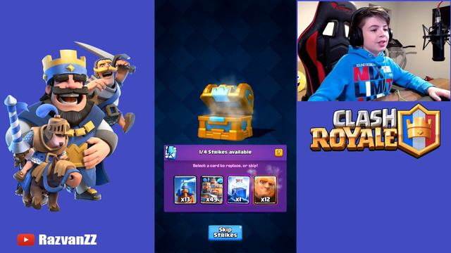 PASS ROYALE OPENING - NEW SKIN & EMOTE! - Clash Royale смотреть онлайн