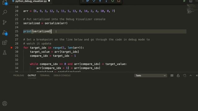 VSCode (Visual Studio Code) Debug Visualizer - Python Tutorial Demo смотреть онлайн