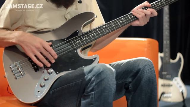 Fender Japan FSR Aerodyne Jazz Bass смотреть онлайн