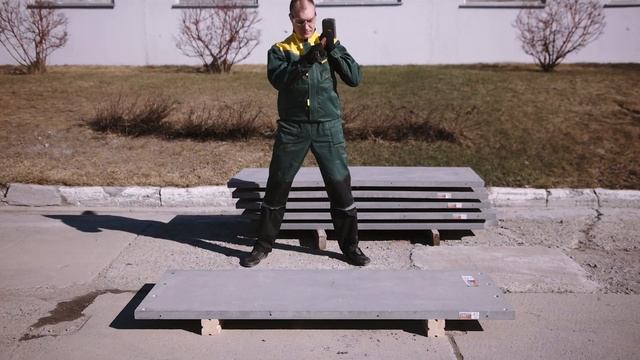 Super Stone эксперимент на прочность - кувалда