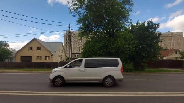 (4K) Поездка на автобусе ЛиАЗ-5292.65-03 по маршруту 349. Москва — Балашиха — Щёлково