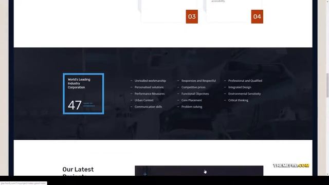 Glax Industry WordPress Theme industries manufacturing Anju смотреть онлайн