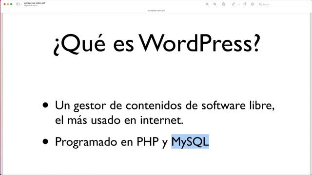 Curso de WordPress Básico: 01 Introducción смотреть онлайн