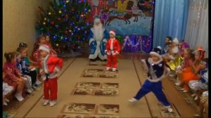Танец морозцев в детском саду.