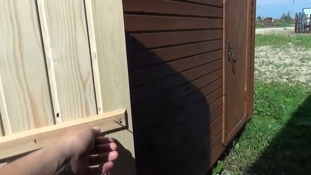 3 в 1 Душ, Туалет, Хозблок с отделкой смотреть онлайн