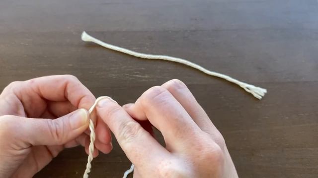 How to QUICKLY unravel macrame cord смотреть онлайн