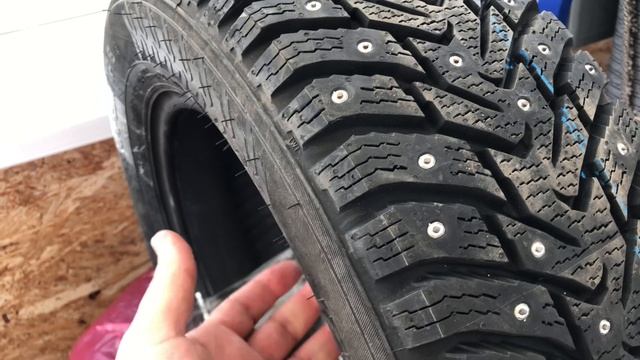 Nokian Hakkapelitta 8 (Нокиан Хаккапелитта 8) - обзор зимней шипованной резины смотреть онлайн