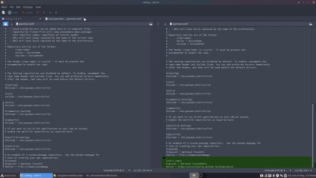 ArcoLinux : 1538 Carli 6 - new archiso - compare ArchLinux with Carli 6 - 2/2 смотреть онлайн