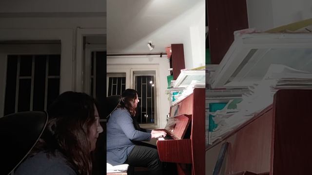17)N.Baklanova:Mazurka for violin and piano, only piano accompagnament смотреть онлайн