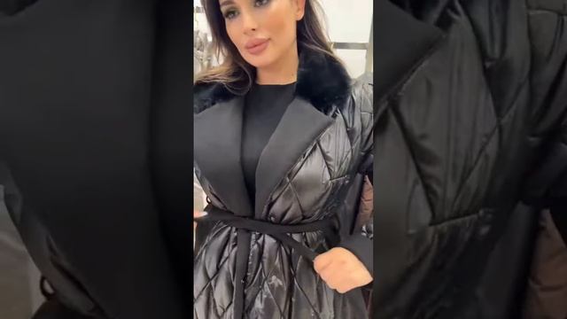 Пальто стеганное большого размера #plussize #shots #shortvideo #одеждаизтурции #новинка смотреть онлайн