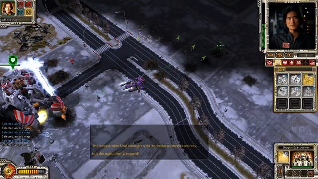 CnC: Red Alert 3 (Hard) Empire Mission 8 - Gundam return смотреть онлайн