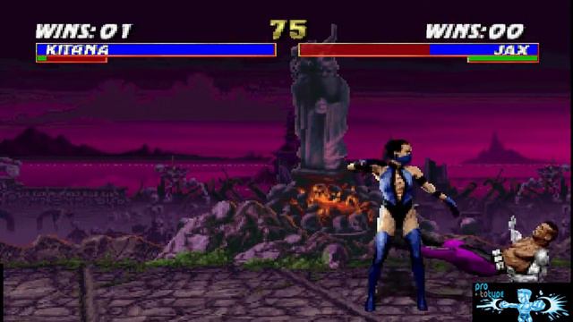 KITANA COMBOS MORTAL KOMBAT TRILOGY смотреть онлайн
