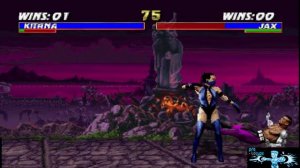 KITANA COMBOS MORTAL KOMBAT TRILOGY