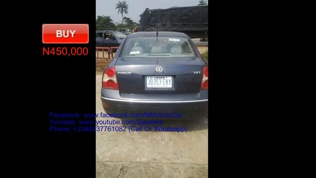 Naija used Volkswagen Passat For Sale @ N450,000 смотреть онлайн