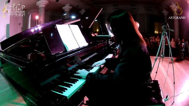 A.Piazzolla - Milonga Del Angel (piano duet) смотреть онлайн