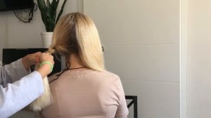 АСМР Прическа в парикмахерской . Ролевая игра. Косички маме.