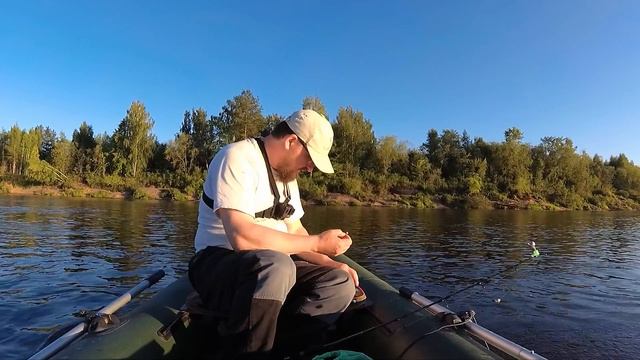 Рыбалка на Вятке в июле. Сезон 2021. смотреть онлайн