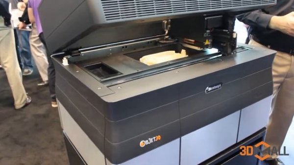 3D принтер Stratasys Objet 30 пример печати