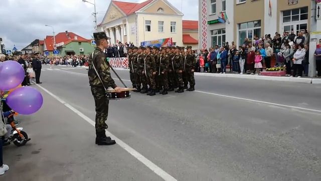 Плац парад Воложин 3 июля 2017 смотреть онлайн
