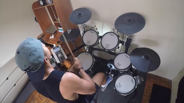Metallica: Enter Sandman - Drum Cover(Roland TD - 9K) смотреть онлайн