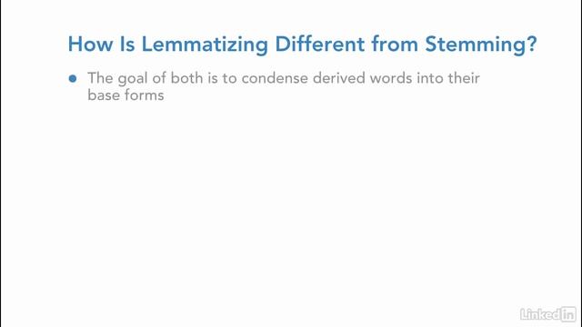 17 Introducing lemmatizing смотреть онлайн