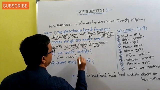 Interrogative Sentence(প্রশ্নবোধক বাক্য)। смотреть онлайн