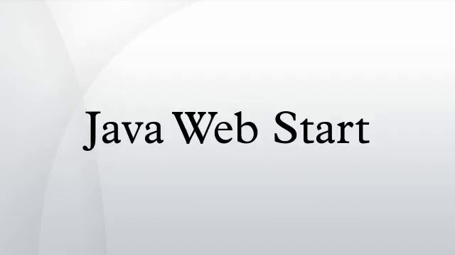 Java Web Start смотреть онлайн