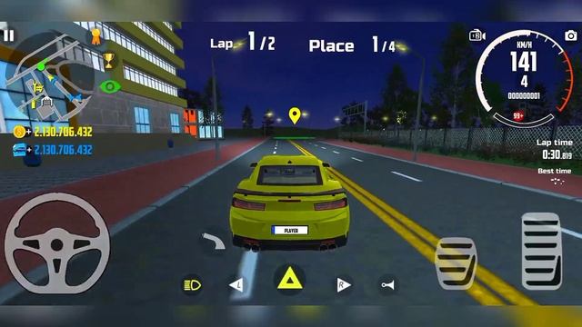 Car Simulator 2p | Unlock New Chevrolet Camaro BEE - Android Gameplay смотреть онлайн