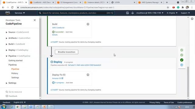 AWS CICD Capstone Project Demo Submit