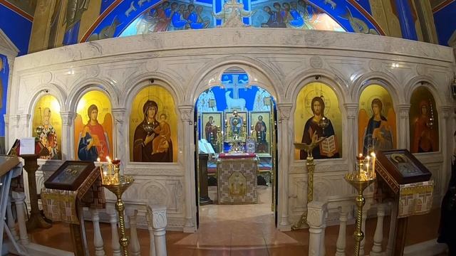 Миссионерская Литургия. Неделя 24-я по Пятидесятнице. Святителя Нектария Эгинского. 22-11-2020 смотреть онлайн